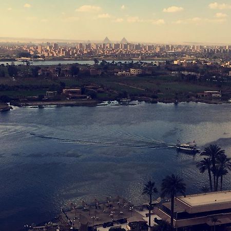 Amazing Nile View And Pyramids Apartment Kairo Exterior foto